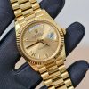 Rolex-DayDate 228238 40mm President Real 18K Yellow Gold Wrapping Champagne Gold Dial Roman Markers VR3255 Automatic(Super Customization)