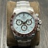 Rolex-Daytona 116506 40mm Black Panda Stainless Steel/Steel Ice Blue Dial Stick Markers VSF V2 DD4130 Automatic
