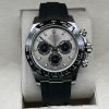 Rolex-Daytona 126519 40mm Stainless Steel/Rubber Grey Dial Stick Markers VSF DD4130 Automatic