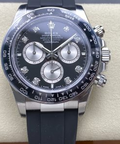 Rolex-Daytona 126519 40mm Stainless Steel/Steel Black Dial Diamonds Markers VSF V2 DD4131 Automatic