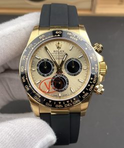 Rolex-Daytona 126518 40mm Yellow Gold/Rubber Gold/Black Dial Stick Markers VSF V2 DD4131 Automatic(Gain Weight)