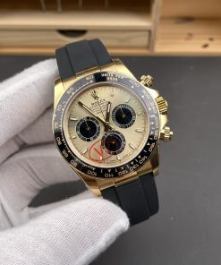 Alternative view of Rolex-Daytona 126518 40mm Yellow Gold/Rubber Gold/Black Dial Stick Markers VSF V2 DD4131 Automatic(Gain Weight)