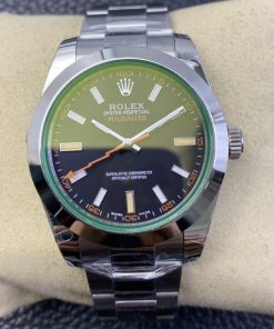 Rolex-Milgauss 116400GV 40mm Stainless Steel/Steel Blue Dial Stick Markers BPF A3131 Automatic