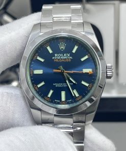 Rolex-Milgauss 116400GV 40mm Stainless Steel/Steel Blue Dial Stick Markers VSF VS3131 Automatic