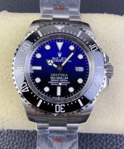 Rolex-DeepSea Dweller 126660 44mm Stainless Steel/Steel Gradient Blue/Black Dial Round Markers V9F VR3235 Automatic
