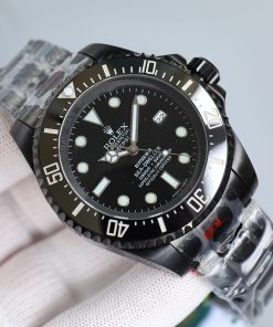 Alternative view of Rolex-DeepSea Dweller Pro Hunter 116660 44mm PVD/PVD Black Dial Round Markers BLAKEN VR3135 Automatic