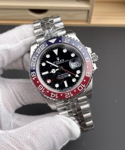 Alternative view of Rolex-GMT Master II 126710 Pepsi Jubilee 40mm Stainless Steel/Steel Black Dial Round Markers VSF V3 DD3285 Automatic