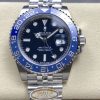 Rolex-GMT Master II Blaken Jubilee 40mm Stainless Steel/Steel Blue Dial Round Markers ARF DD3285 Automatic