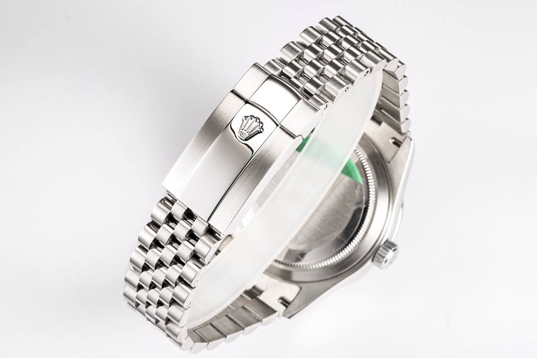 Rolex-SkyDweller 336934 42mm Jubilee Stainless Steel/Steel Green Dial Stick Markers H8F A9001 Automatic - Image 8