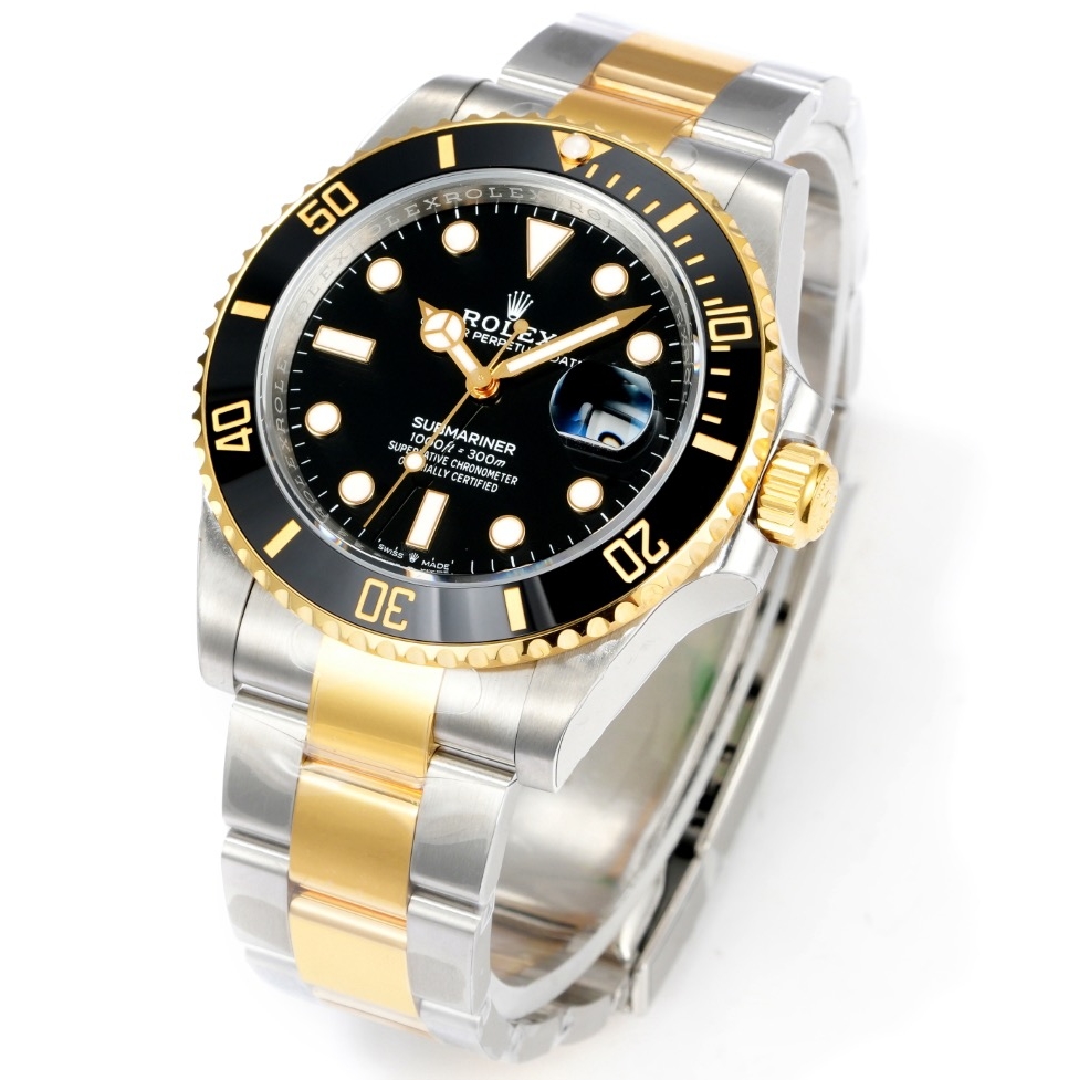 Rolex-Submariner 126613LN 41mm Yellow Gold/Steel Black Dial Round Markers VSF V2 DD3235 Automatic(Gain Weight)