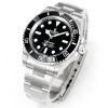 Rolex-Submariner 124060 41mm No Date Stainless Steel/Steel Black Dial Round Markers VSF VS3230 Automatic