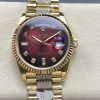 Rolex-DayDate 128238 36mm President Yellow Gold/Yellow Gold Black Dial Diamonds Markers 8+F VR3255 Automatic