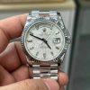 Rolex-DayDate 228236 40mm President Stainless Steel/Steel Meteorite Dial Baguette Diamonds Markers GMF VR3255 V2 Automatic