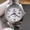 Rolex-DayDate 228236 40mm President Stainless Steel/Steel White Dial Stick Markers ARF VR3255 Automatic(Gain Weight)
