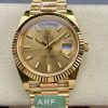 Rolex-DayDate 228238 40mm President Yellow Gold Champagne Gold Dial Stick Markers ARF VR3255 V2 Automatic(Gain Weight)