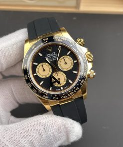 Alternative view of Rolex-Daytona 126518 40mm Yellow Gold/Rubber Black Dial Stick Markers VSF V2 DD4131 Automatic(Gain Weight)