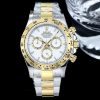 Rolex-Daytona 126503 40mm Yellow Gold/Steel White Dial Stick Markers VSF V3 DD4131 Automatic(Gain Weight)