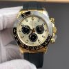 Rolex-Daytona 116518 40MM Yellow Gold/Rubber Gold Dial Stick Markers QF V11 SH4130 Automatic (Gain Weight)