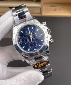 Alternative view of Rolex-Daytona 116509 40mm Stainless Steel/Steel Blue Dial Stick Markers QF V3 SH4130 Automatic (Gain Weight)