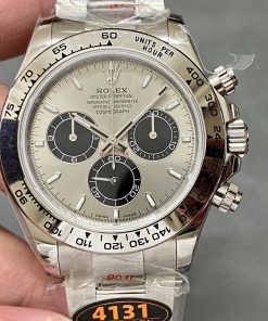 Rolex-Daytona 126509 40mm Stainless Steel/Steel Grey Dial Stick Markers QF SH4131 Automatic(Gain Weight)