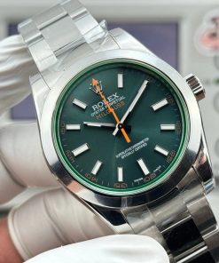 Alternative view of Rolex-Milgauss 40mm Stainless Steel/Steel Green Dial Stick Markers VSF V2 VR3131 Automatic
