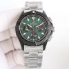 Breitling-Avenger B01 Night Mission Frecce Tricolori Chronograph 44mm DLC/Steel Green Dial Stick Markers BLSF Cal.01 Automatic