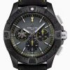Breitling-Avenger B01 Night Mission USN Bloodhounds Chronograph 45mm DLC/Titanium/Steel Grey Dial Stick Markers BLSF Cal.01 Automatic