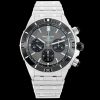 Breitling-Super Chronomat B01 Chronograph 44MM Stainless Steel/Steel Grey Dial Stick Markers TF A7750 Automatic